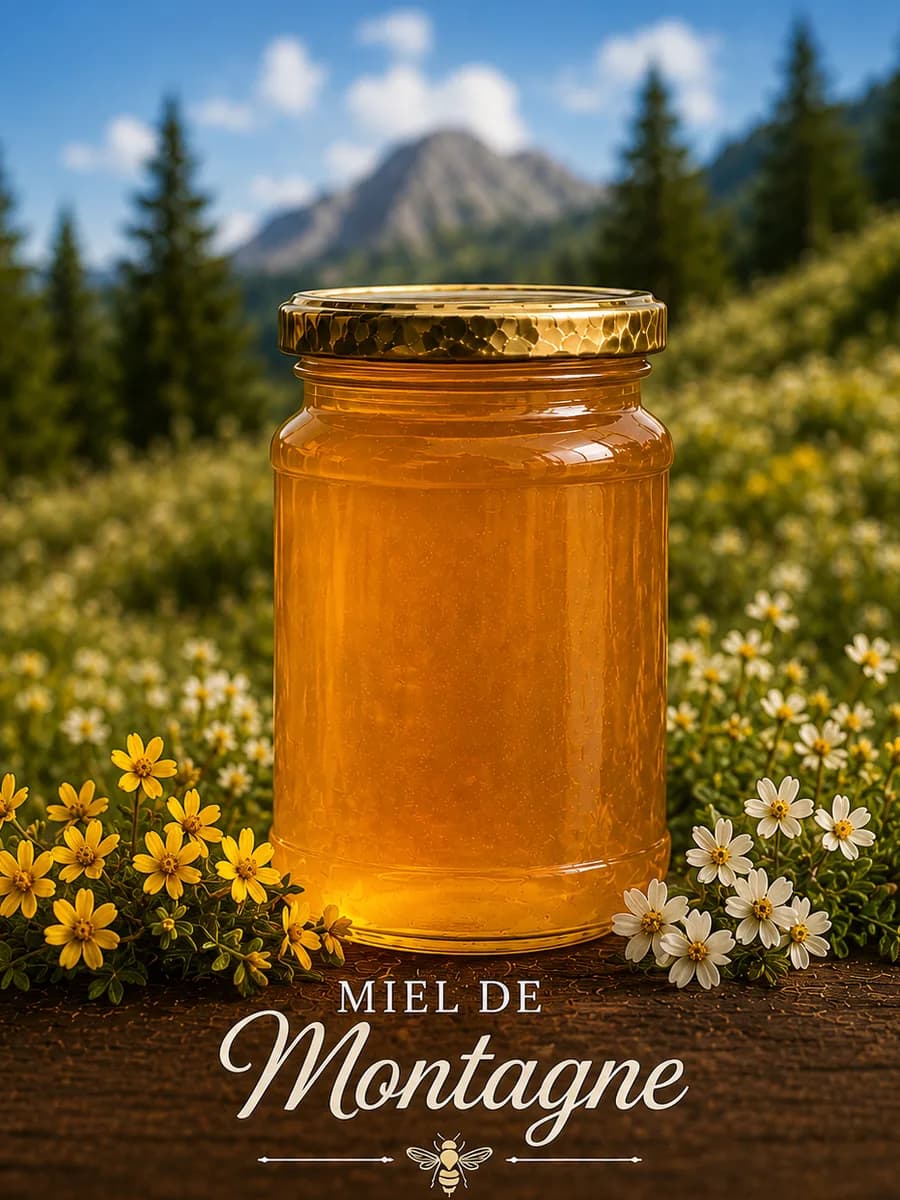 Miel de Montagne artisanal — Les Secrets de la Ruche